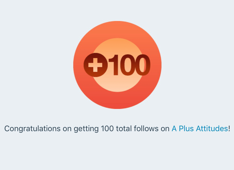 Reached 100 Followers Thank&nbsp;You