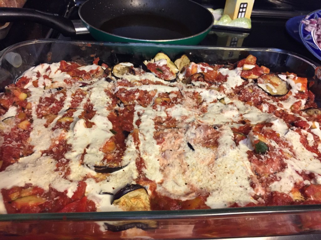 Vegan Eggplant Parmesan and Vegan Zucchini/Banana&nbsp;bread