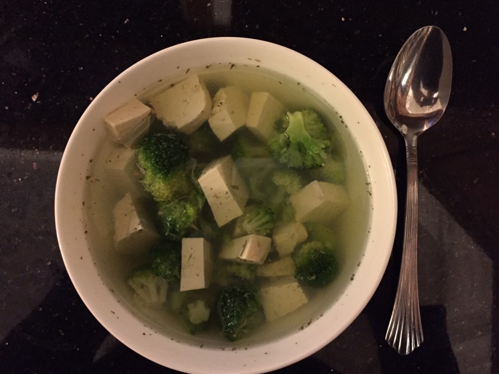 Quick and Healthy Broccoli Tofu&nbsp;Soup