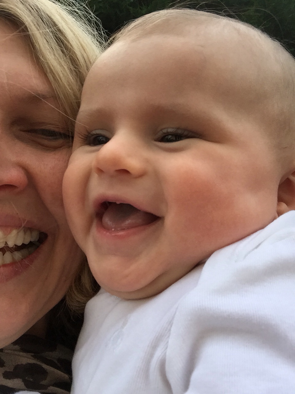 Happiness is in the simple things like sitting outside on a sunny day and just&nbsp;“being”