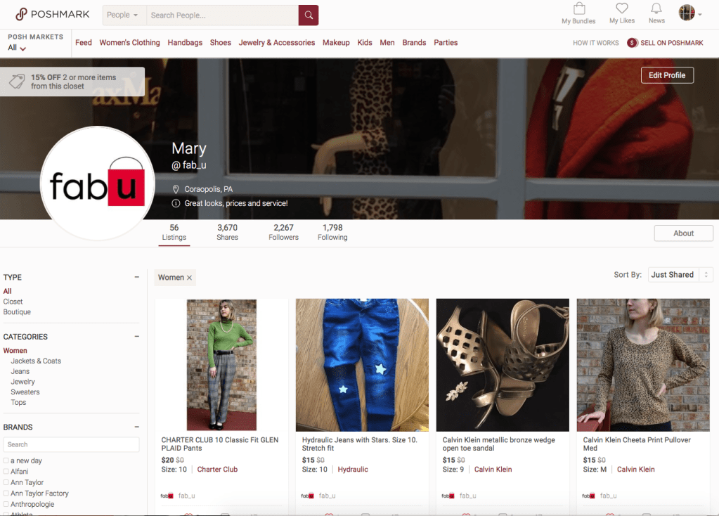 Consigning online and loving&nbsp;it!