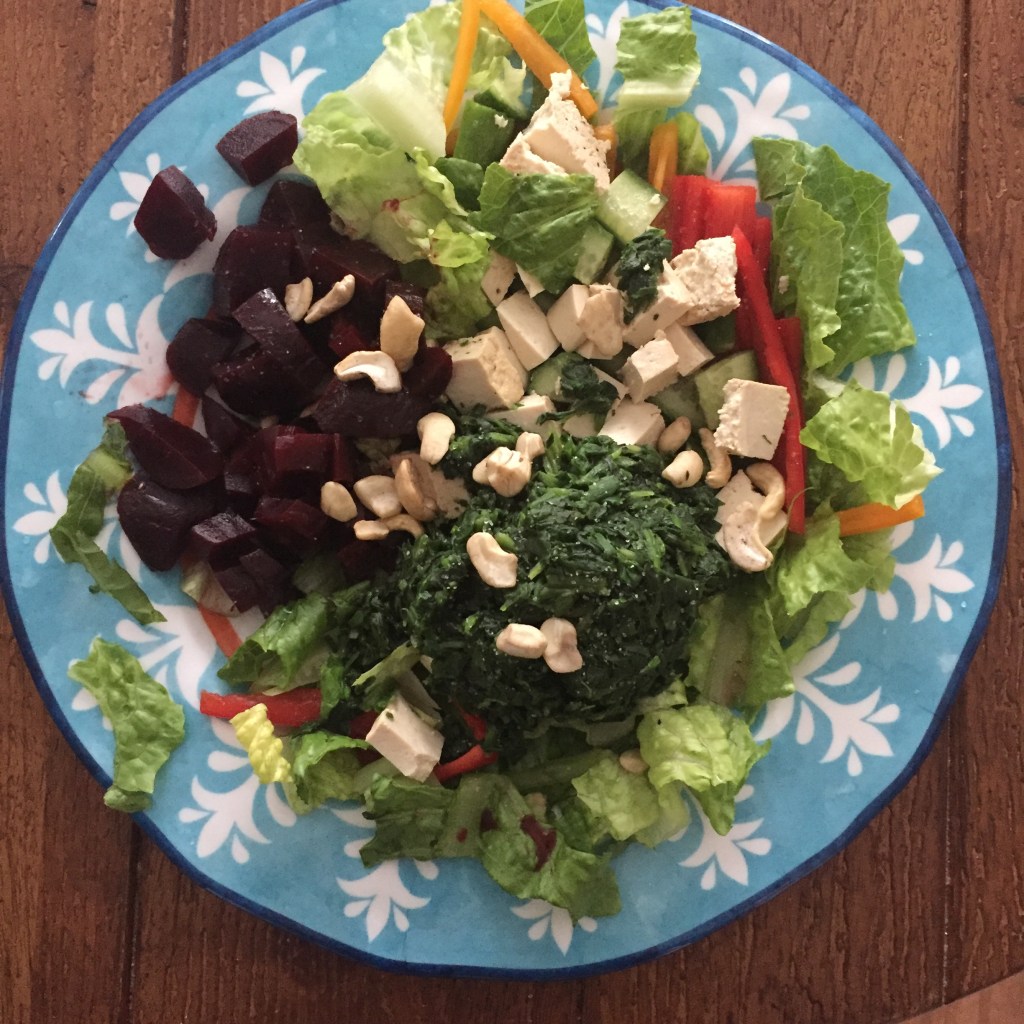 Six Vegetables Tofu Salad – No&nbsp;Oil