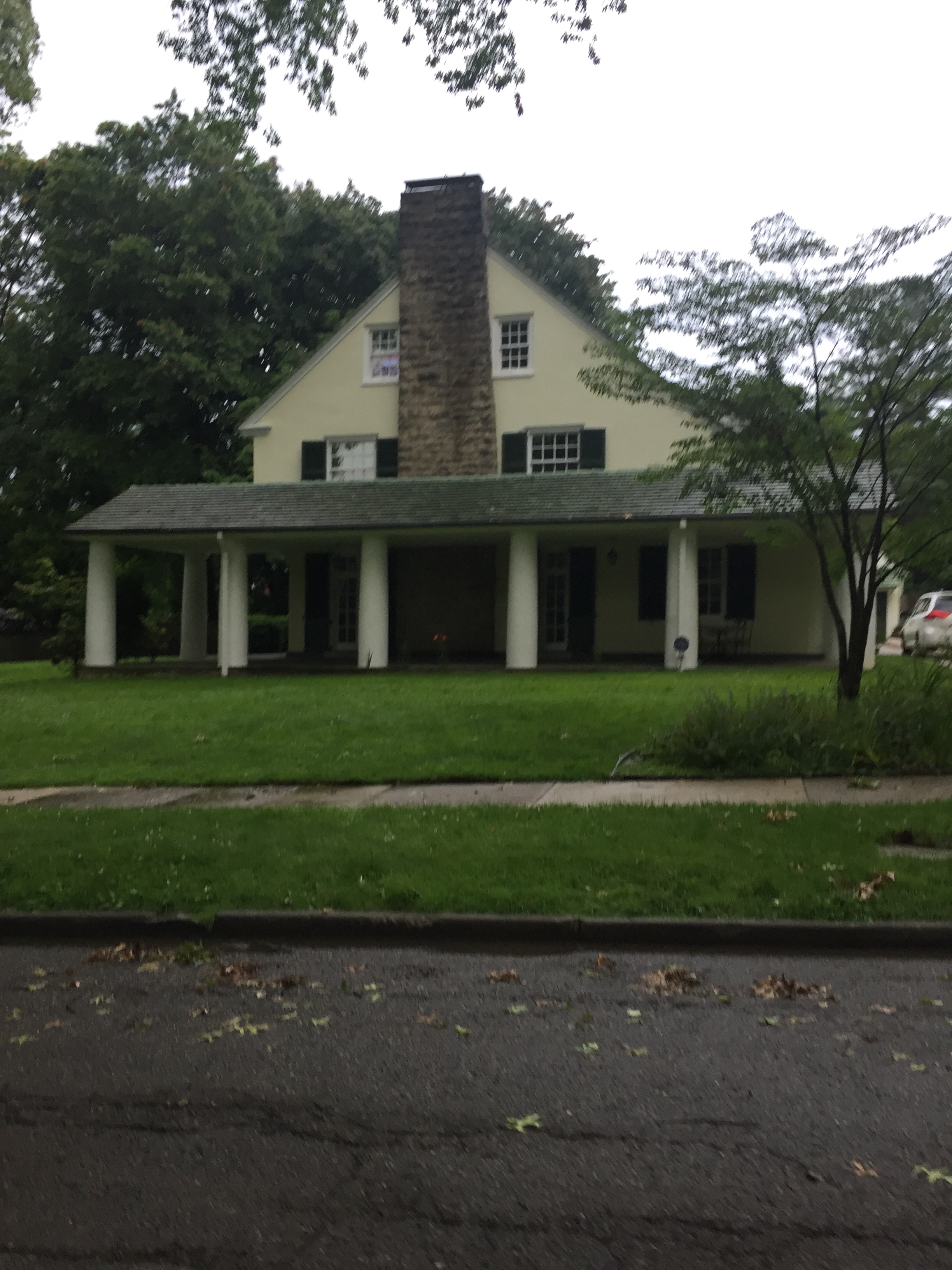 House with large porch