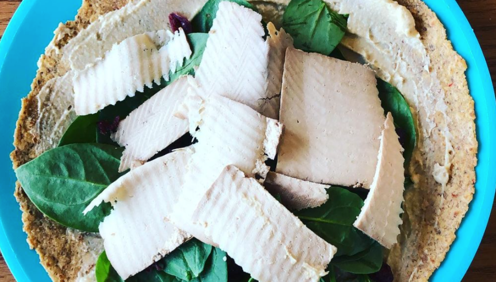 5 Ingredients plant-based tofu&nbsp;wrap