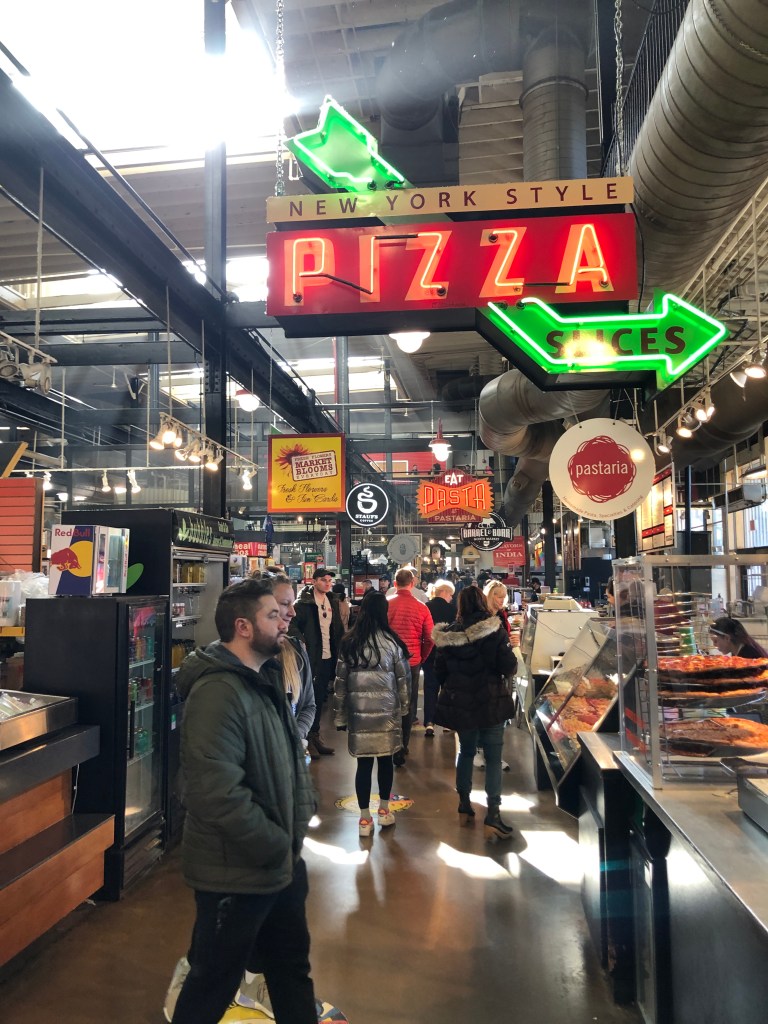 Photo of inside of The North Market in Columbus, ohio
