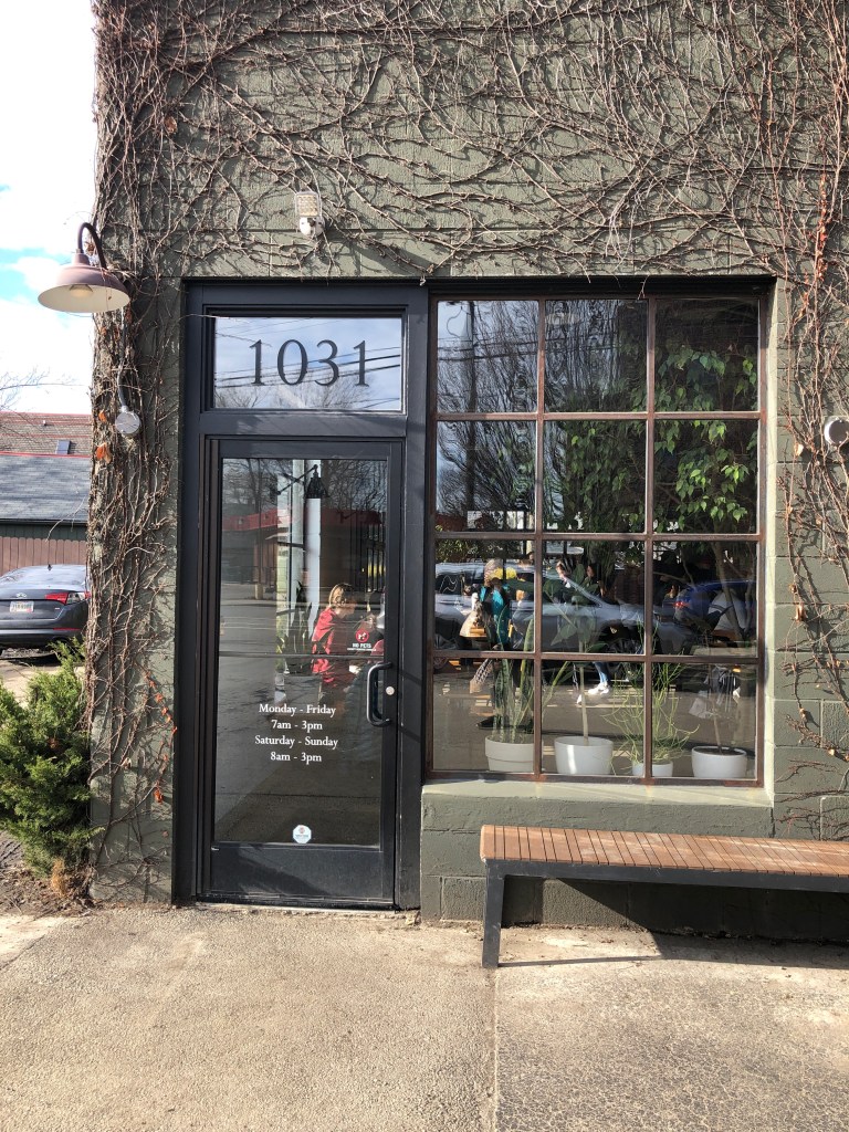 Photo of entrance to the Fox in the Snow Cafe and Bakery