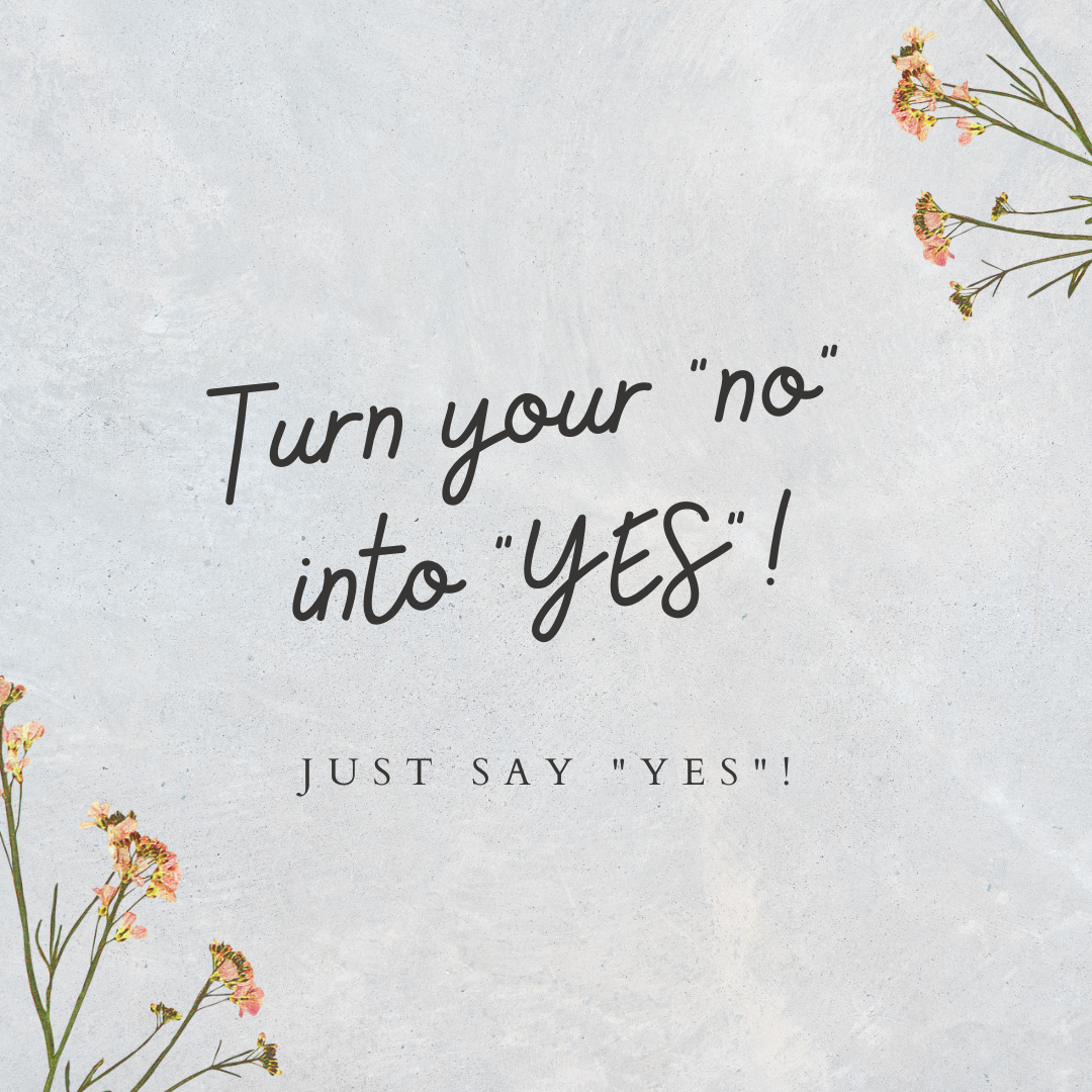 Get into the habit of saying “yes” – A Plus Attitude